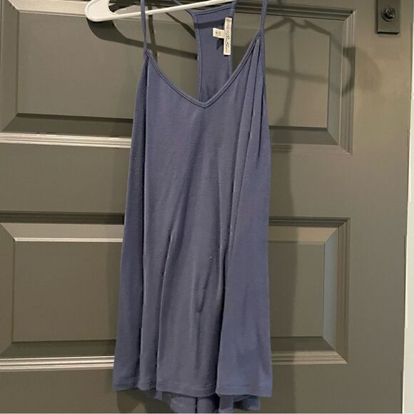 Express Blue Racerback Tank - Picture 1 of 4